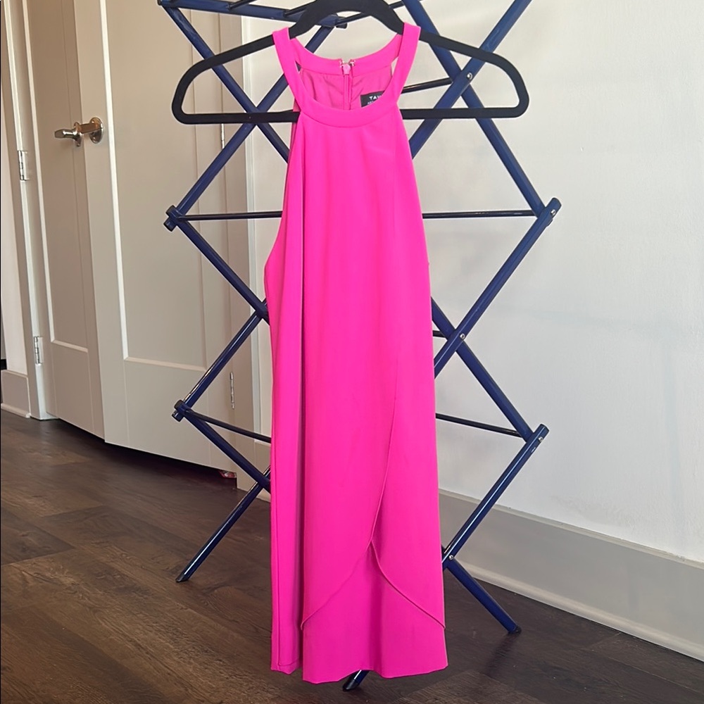 Tahari Fuchsia Sleeveless Dress